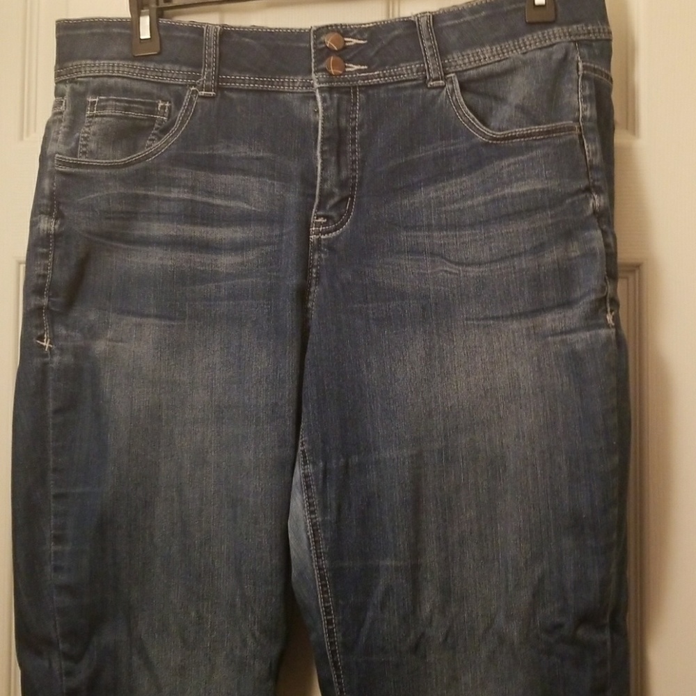 Cropped jeans